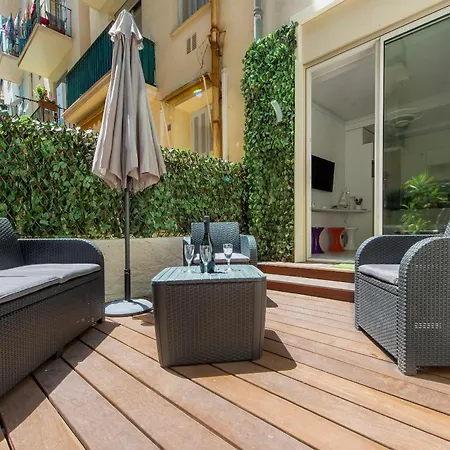 شقة Musiciens Joli Duplex 2 Garage Privatif Et Terrasse نيس