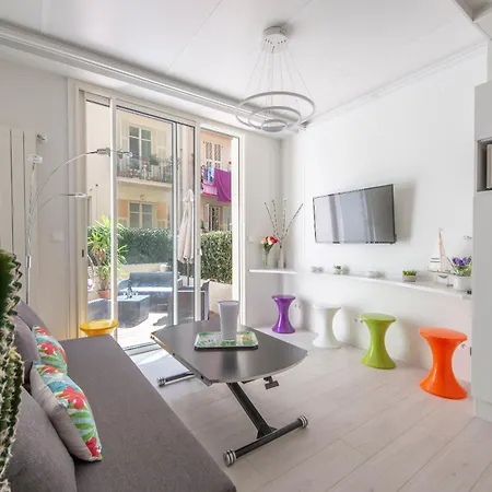 Musiciens Joli Duplex 2 Garage Privatif Et Terrasse Ницца